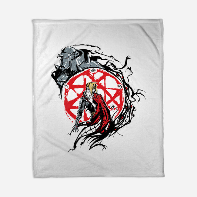 Fullmetal Circle-none fleece blanket-Fearcheck