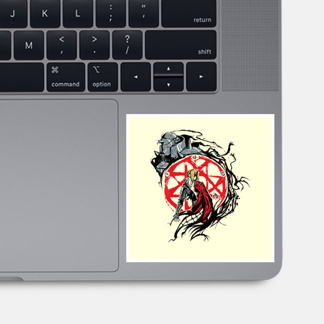 Fullmetal Circle-none glossy sticker-Fearcheck