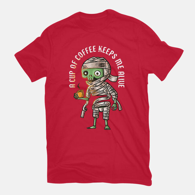 Keeps Me Alive-youth basic tee-nukataji