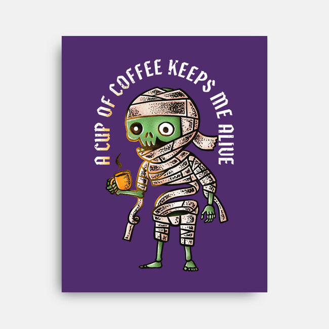 Keeps Me Alive-none stretched canvas-nukataji