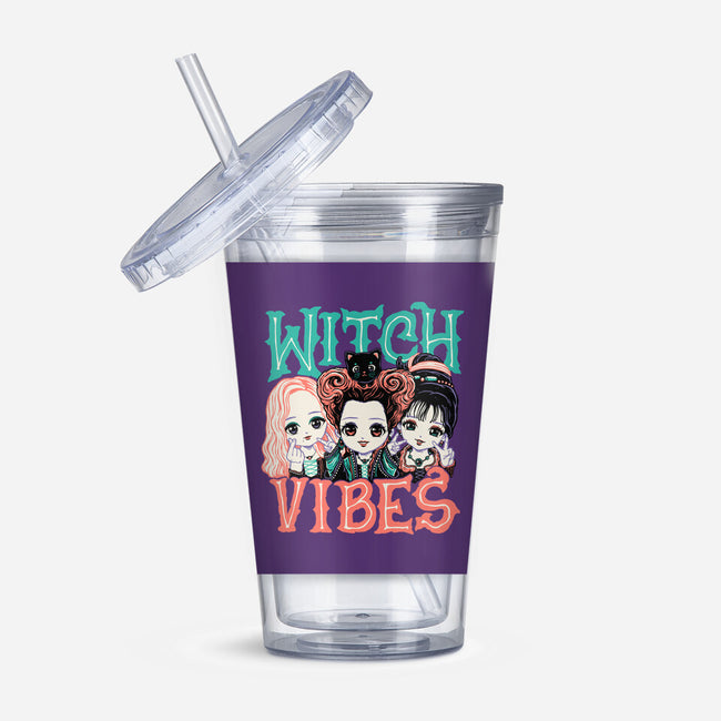 Cute Witch Vibes-none acrylic tumbler drinkware-momma_gorilla