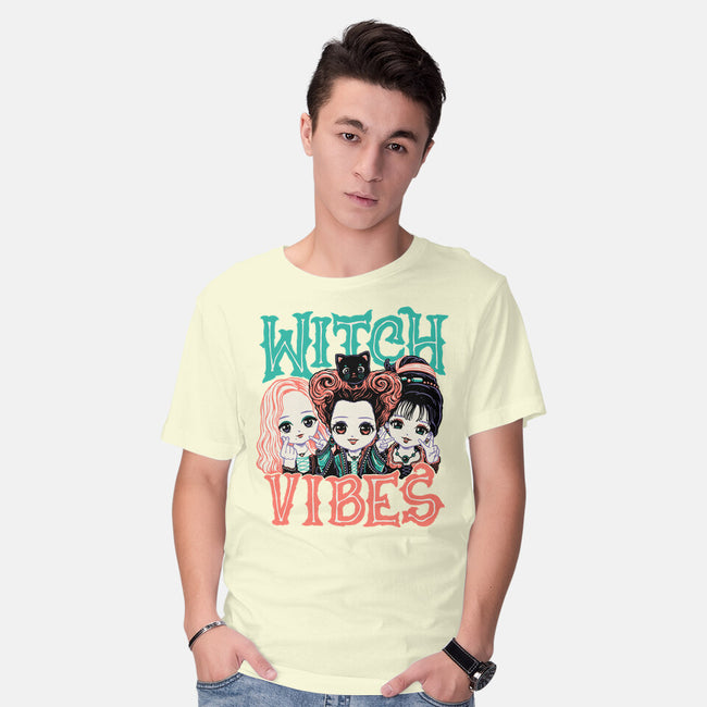 Cute Witch Vibes-mens basic tee-momma_gorilla