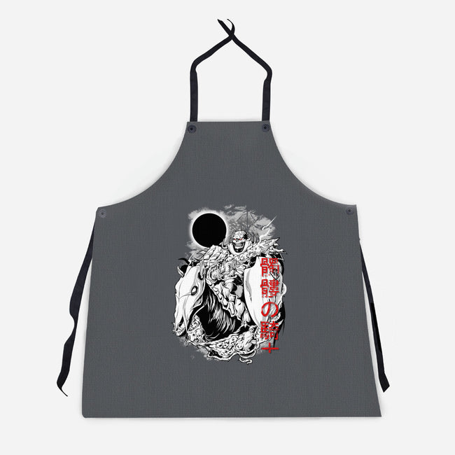 The Legendary Knight-unisex kitchen apron-Guilherme magno de oliveira