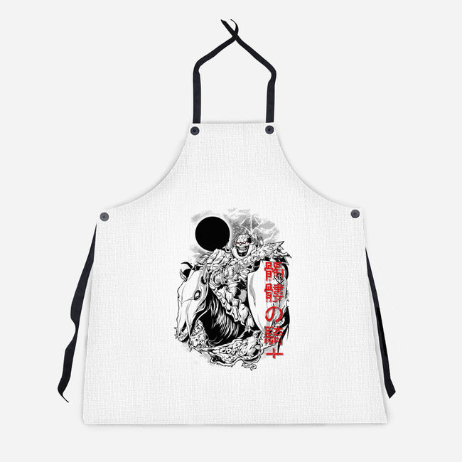 The Legendary Knight-unisex kitchen apron-Guilherme magno de oliveira