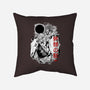 The Legendary Knight-none removable cover w insert throw pillow-Guilherme magno de oliveira