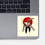 Red Sun Chainsaw-none glossy sticker-ddjvigo