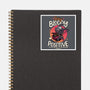 Stay Bloody Positive-none glossy sticker-Snouleaf