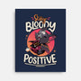 Stay Bloody Positive-none stretched canvas-Snouleaf