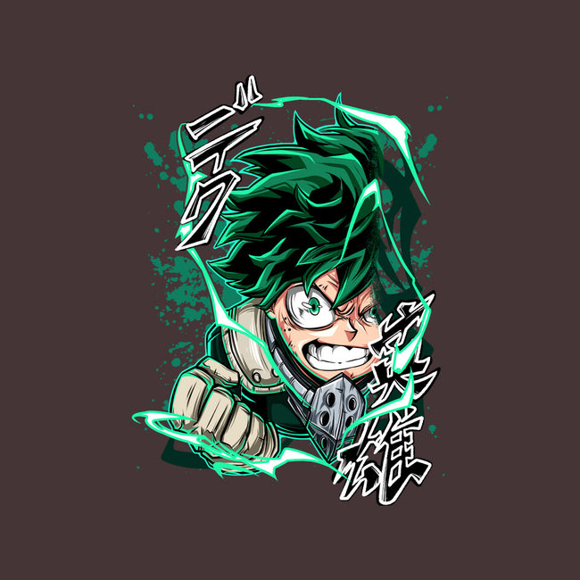 Deku Smash-none polyester shower curtain-Duardoart