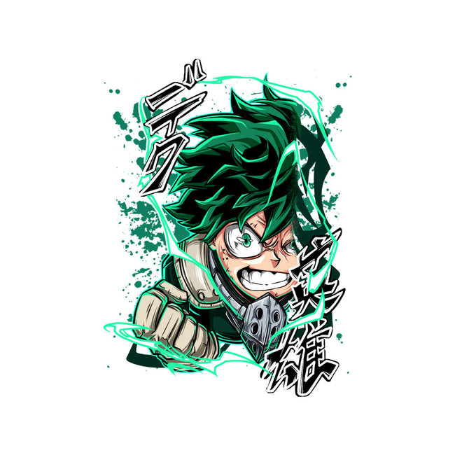 Deku Smash-none polyester shower curtain-Duardoart
