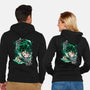 Deku Smash-unisex zip-up sweatshirt-Duardoart