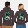 Deku Smash-unisex zip-up sweatshirt-Duardoart