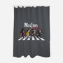 The Masters Of Rock-none polyester shower curtain-2DFeer