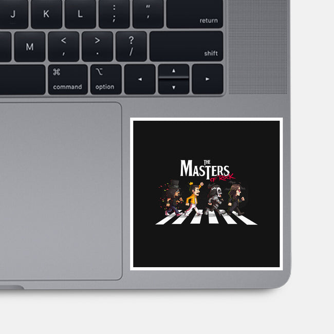 The Masters Of Rock-none glossy sticker-2DFeer