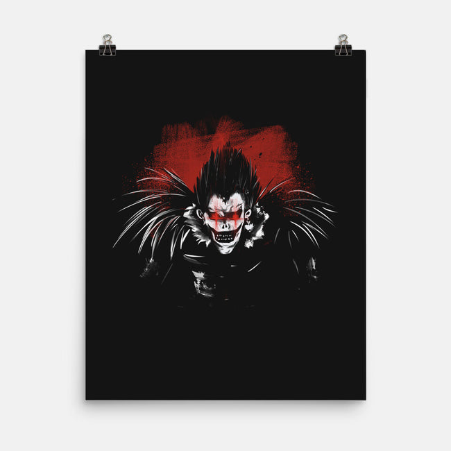 God Of Death-none matte poster-fanfabio