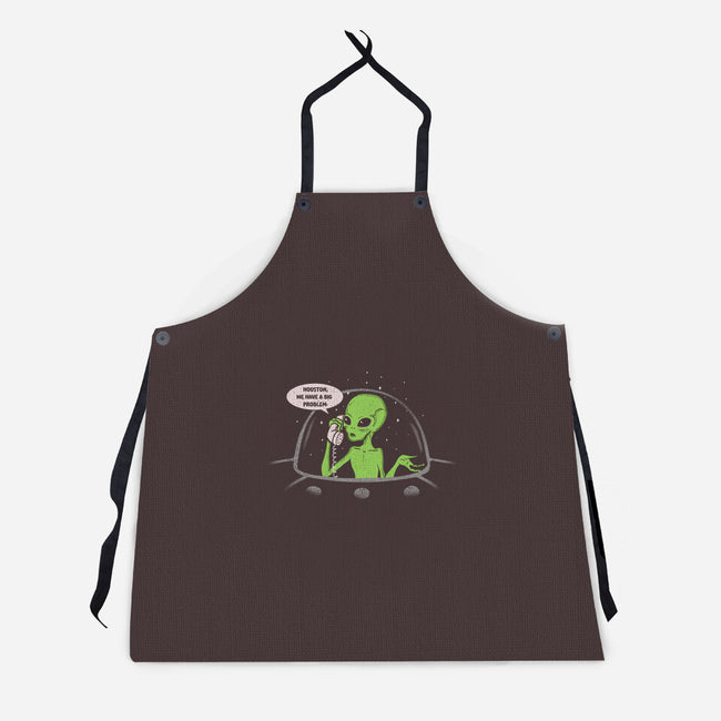 We Have A Big Problem-unisex kitchen apron-turborat14