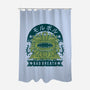 Malboro-none polyester shower curtain-Alundrart