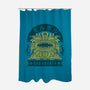 Malboro-none polyester shower curtain-Alundrart