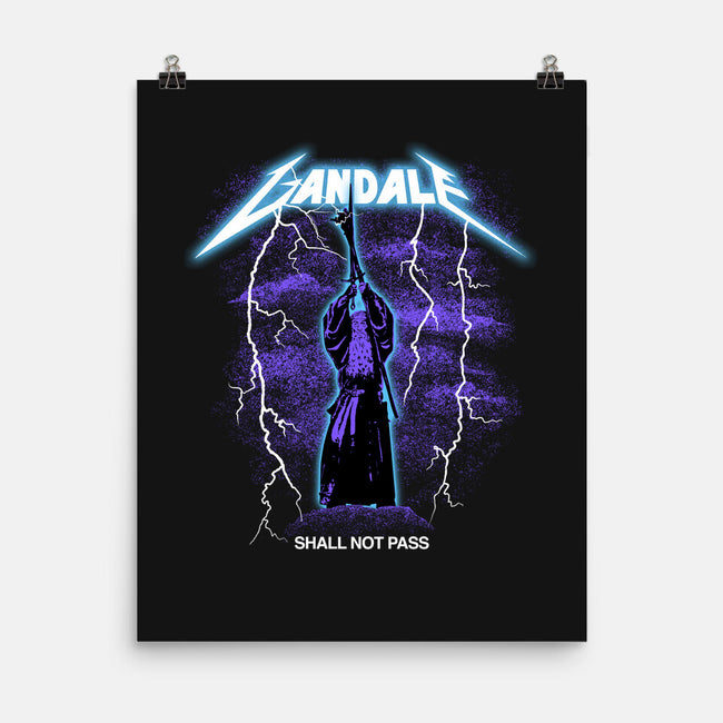 Shall Not Pass-none matte poster-rocketman_art