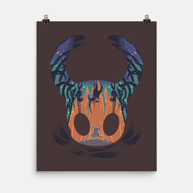 Knight-none matte poster-RamenBoy