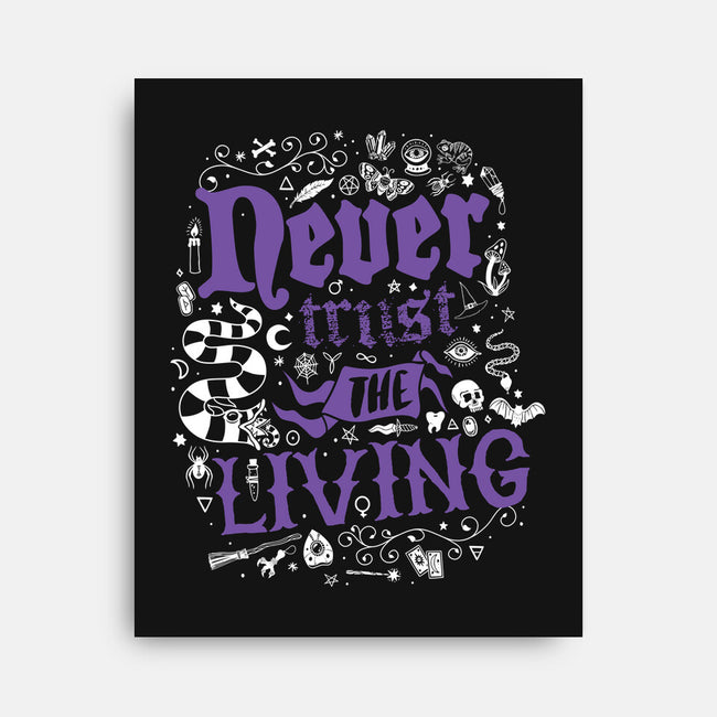 The Living-none stretched canvas-Nemons