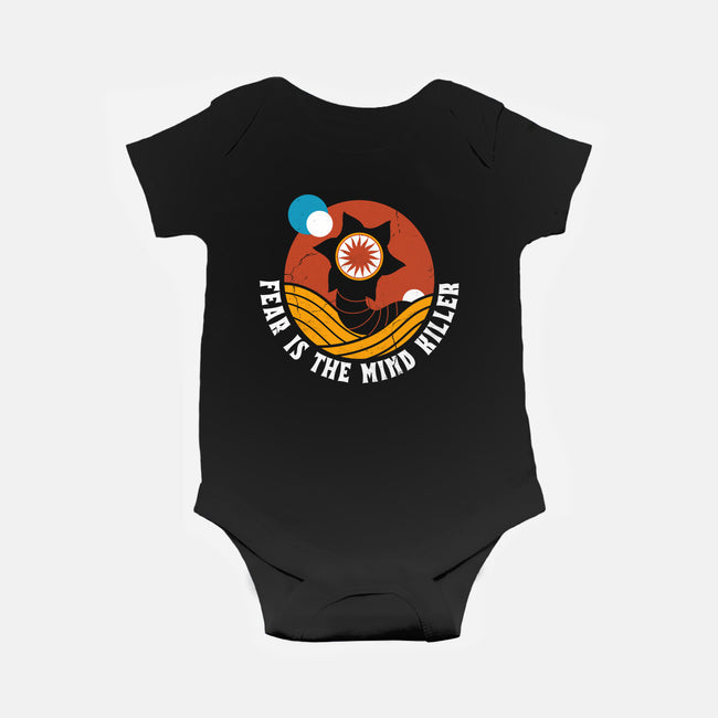 Vintage Mind Killer-baby basic onesie-Nemons