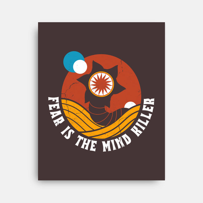 Vintage Mind Killer-none stretched canvas-Nemons