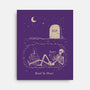 Read In Peace-none stretched canvas-dfonseca