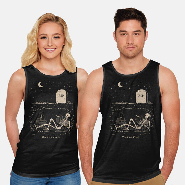Read In Peace-unisex basic tank-dfonseca