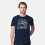 Mysterious And Spooky Things-mens premium tee-kg07