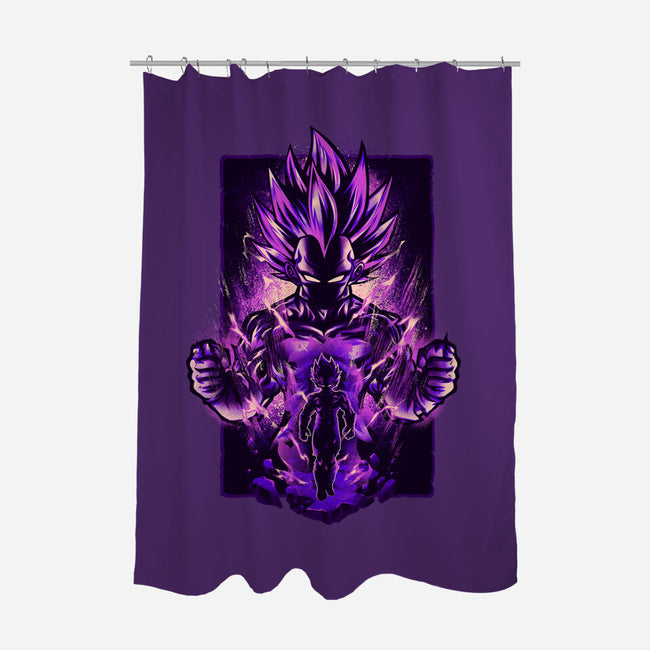 Attack Of Ultra Ego-none polyester shower curtain-hypertwenty