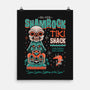 Silver Shamrock Tiki Shack-none matte poster-Nemons