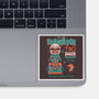 Silver Shamrock Tiki Shack-none glossy sticker-Nemons