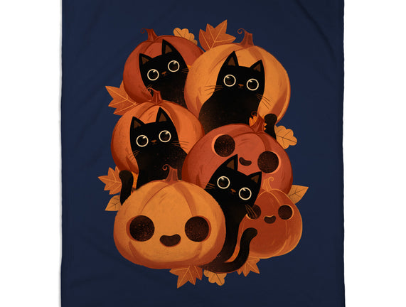 Pumpkins And Black Cats