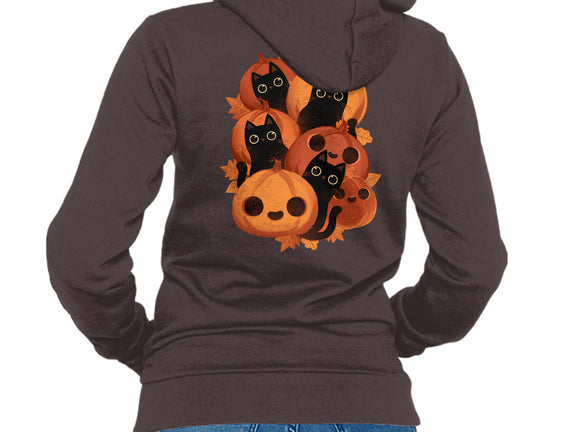 Pumpkins And Black Cats