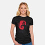 Hunt Before Christmas-womens fitted tee-clingcling