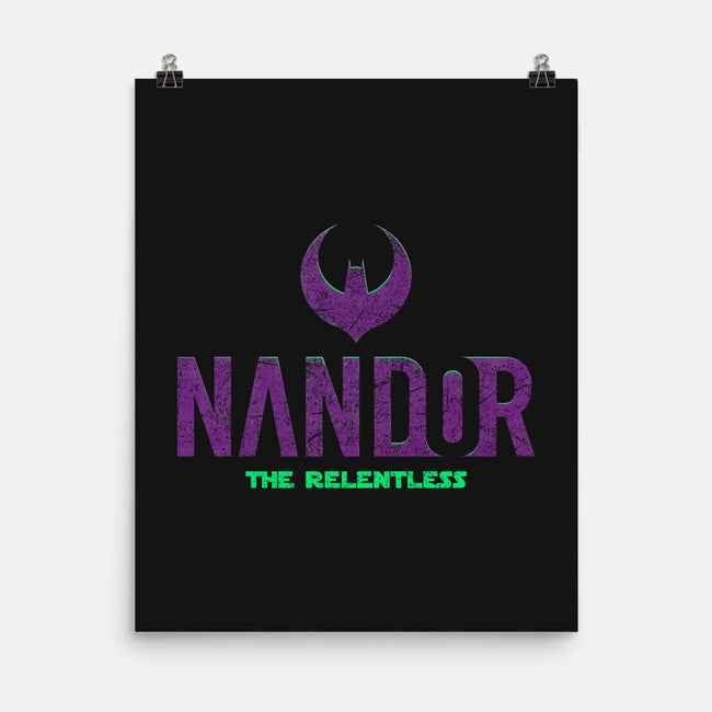 Vampire Rebel-none matte poster-teesgeex