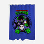 Four Slashers-none polyester shower curtain-spoilerinc