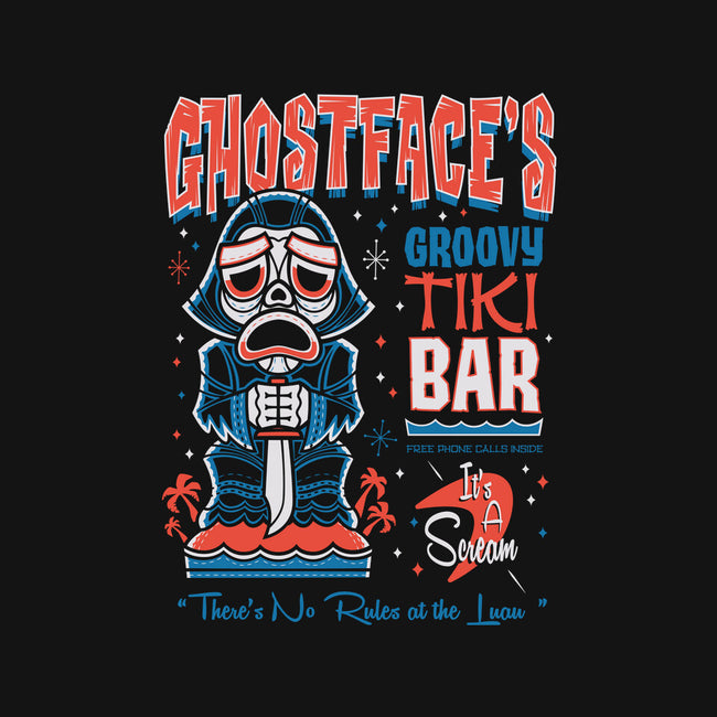 Ghostface Groovy Tiki-mens basic tee-Nemons
