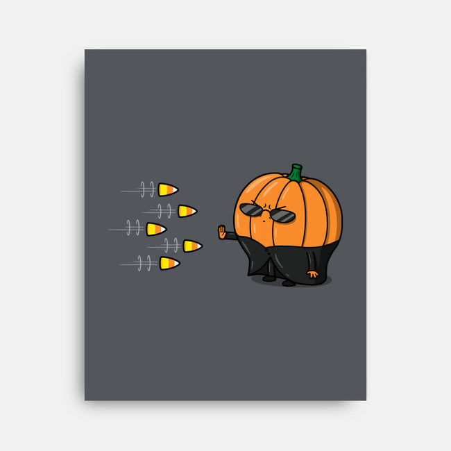 The Chosen Pumpkin-none stretched canvas-Raffiti