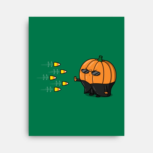 The Chosen Pumpkin-none stretched canvas-Raffiti