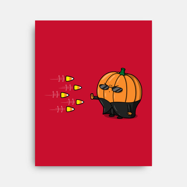 The Chosen Pumpkin-none stretched canvas-Raffiti