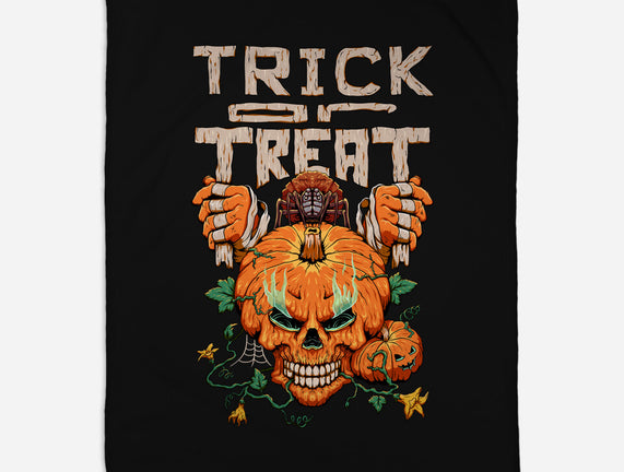 Trick or Treat Pumpkin Skull