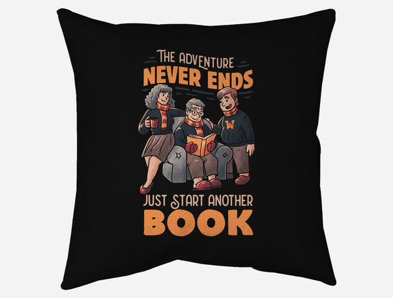 The Adventure Never Ends