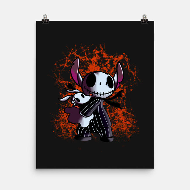 Stitch Nightmare-none matte poster-fanfabio