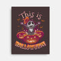 Halloween Surprise-none stretched canvas-Getsousa!
