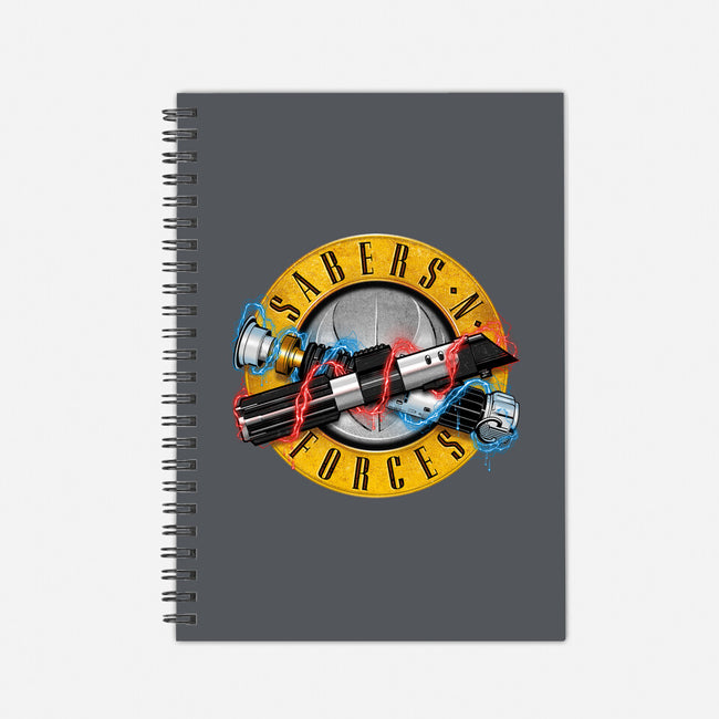 Forces N Sabers-none dot grid notebook-CappO