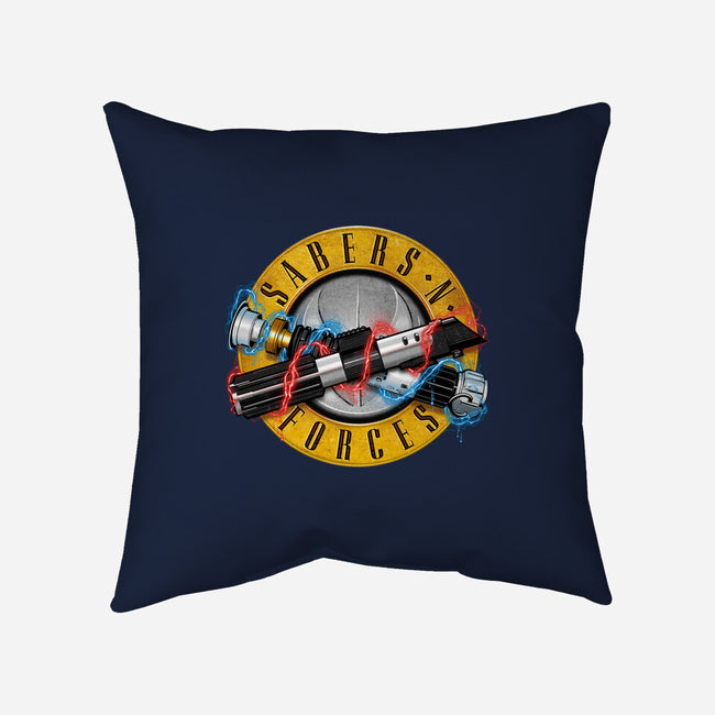 Forces N Sabers-none removable cover throw pillow-CappO