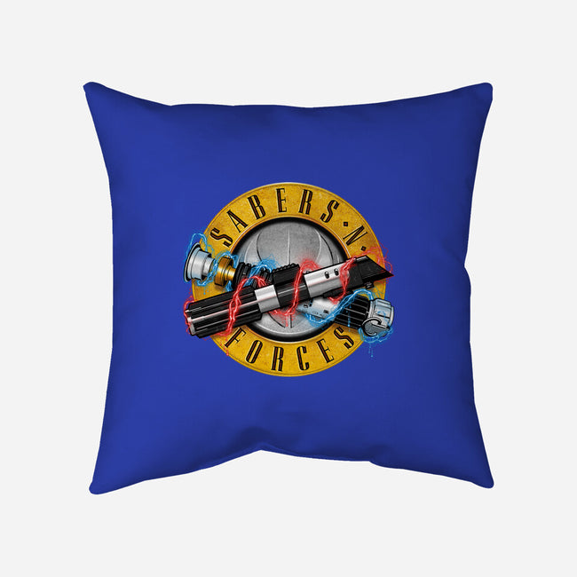 Forces N Sabers-none removable cover throw pillow-CappO
