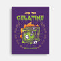 Join The Gelatine-none stretched canvas-Logozaste